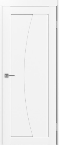 Межкомнатные двери Сицилия_721.11 ЭКО-шпон Белый снежный оптима